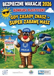 Bezpieczne wakacje 2026 - konkurs