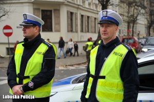 Policjanci ruchu drogowego