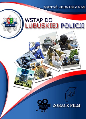 Plakat -WSTĄP DO LUBUSKIEJ POLICJI