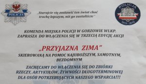 przyjazna zima plakat