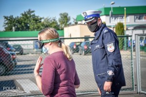 policjantka z kursantką