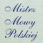 napis mistrz mowy polskiej