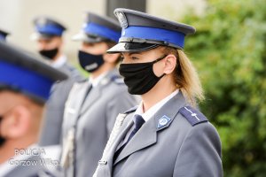 policjantka podczas święta policji