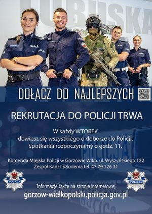 Plakat z informacją o doborowym wtorku.