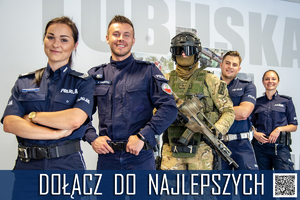 Pięcioro policjantów