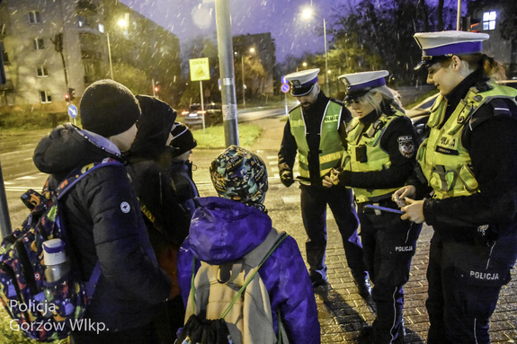 Odblaski mogą uratować życie pieszego