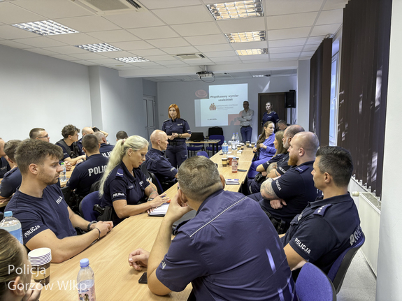 Szkolenie dzielnicowych – policjantów pierwszego kontaktu