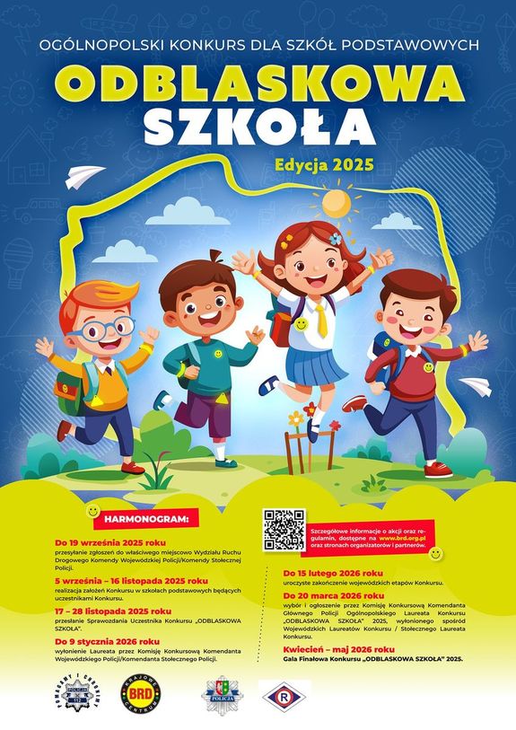 OSTATNI DZIEŃ ZGŁOSZEŃ - konkurs „Odblaskowa Szkoła” 2025