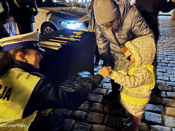 „Bądź widoczny – załóż odblask”