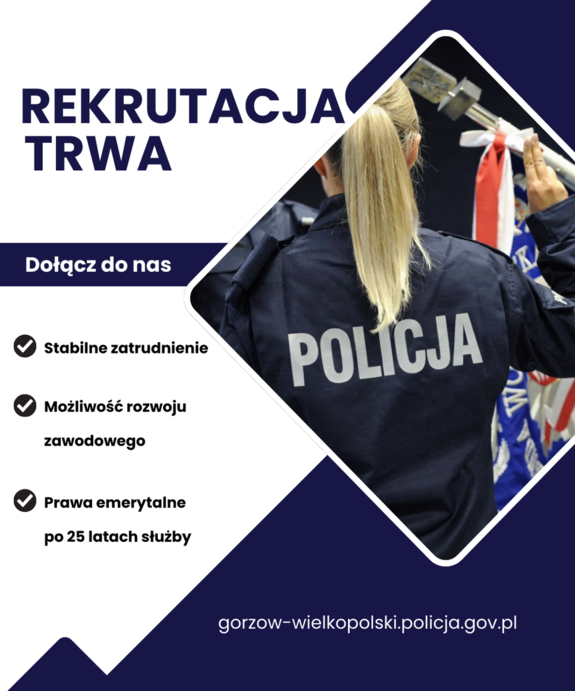 REKRUTACJA DO GORZOWSKIEJ POLICJI TRWA