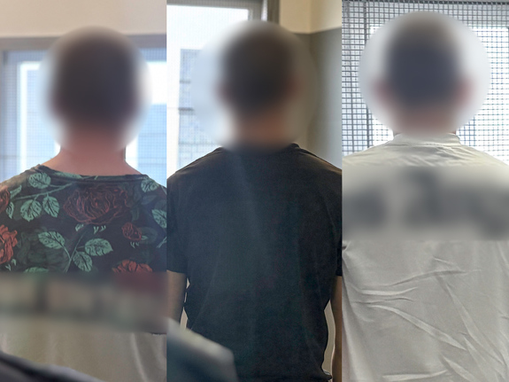 Wandalizm nad jeziorem. Policjanci zatrzymali podejrzanych